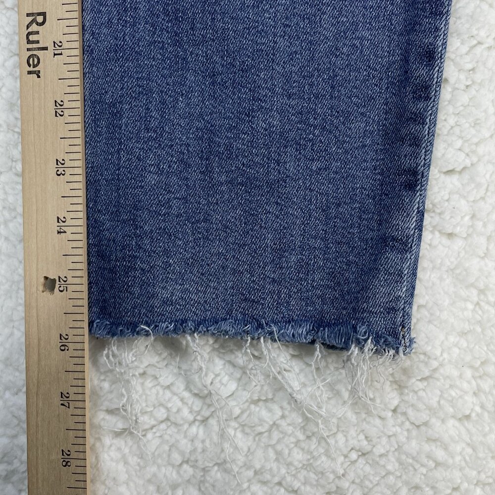 Kut From The Kloth Jeans Womens Size 4 Blue Pattie Straight Leg High Rise 27x26 - Picture 8 of 12